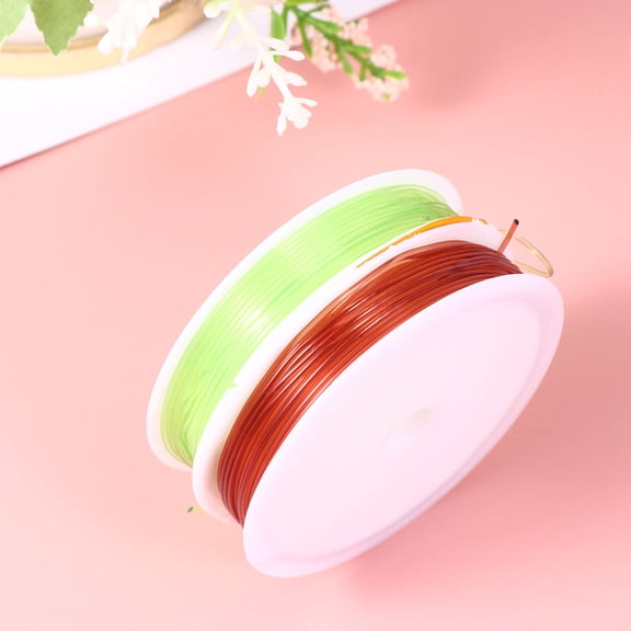 MLINS  10 Rolls Jewelry Colorful Crystal Bead Lines Beading Wires Bracelet Making Silk