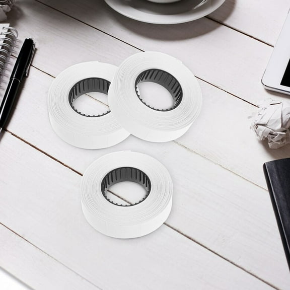 MLINS 10 Rolls Price Labeller Accessories Price Marker Roll Labels Price Marker Retail Price Tags Labeler Stickers Retail Price Tags MX-6600 White