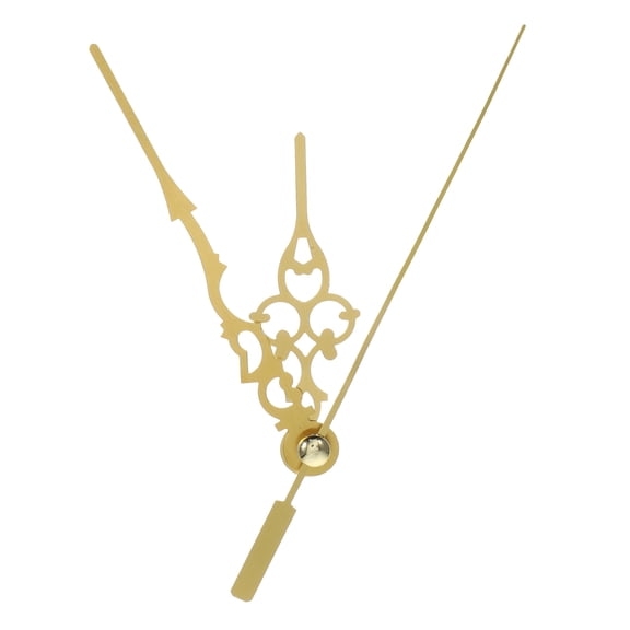 MLINS 10 Sets Decorative Clock Hands Plastic Clock Pointers Plastic Clock Parts Plastic Clock Replacements