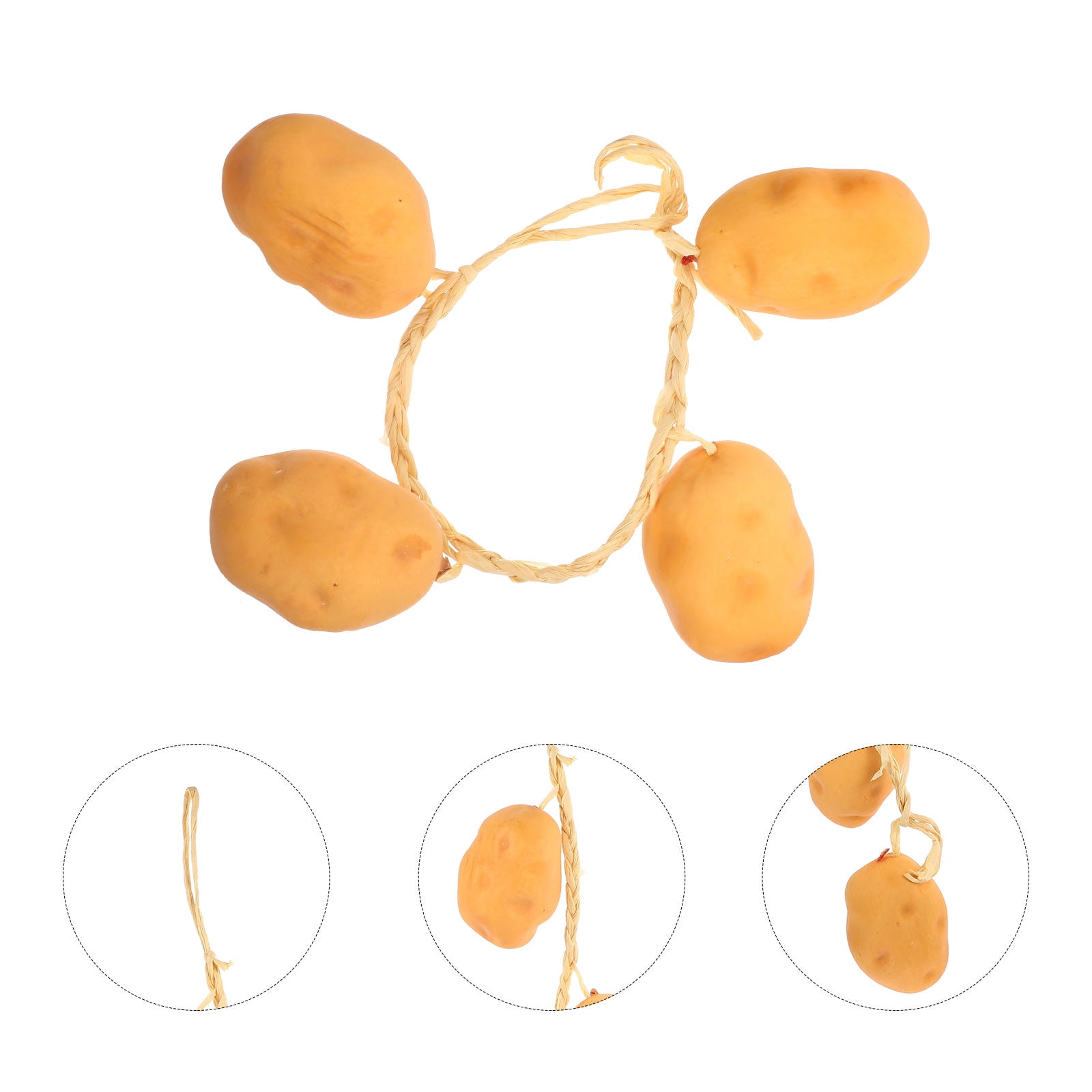 MLINS 10 Strings of Artificial Potatoes Hanging Strings Kitchen ...