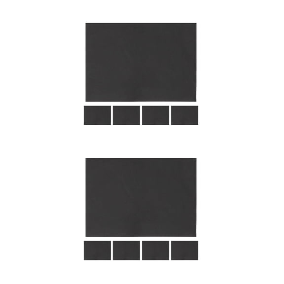 MLINS 10 pcs Foam Paper For Arts And Crafts Black Eva Foam Sheets For Classroom Scrapbook Diy Cosplay Black Foam Sheets Roll Cosplay Craft Foam