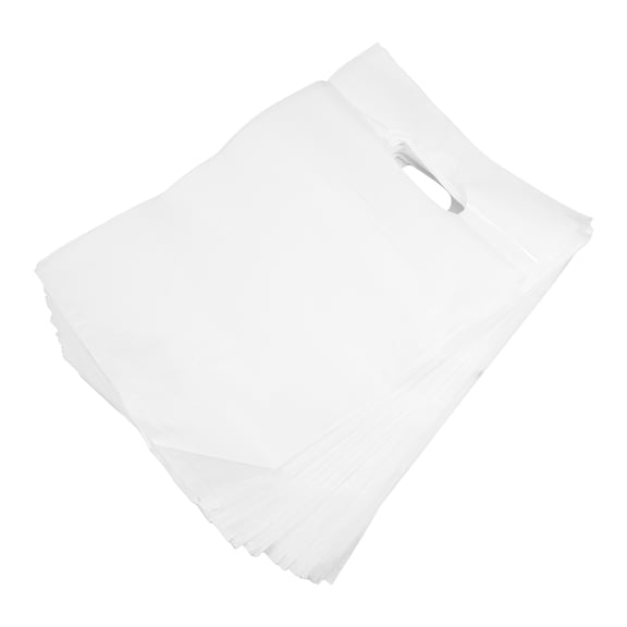 HEALEEP Everyday Use Packaging Bags White 100Pcs 11.8X7.9X0.04In