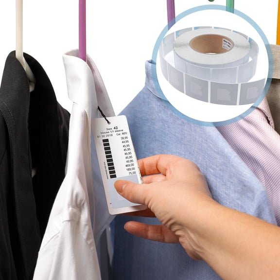 MLINS 100 Pcs Goods Radio Frequency Label Commodity Label 4X4X0.2CM