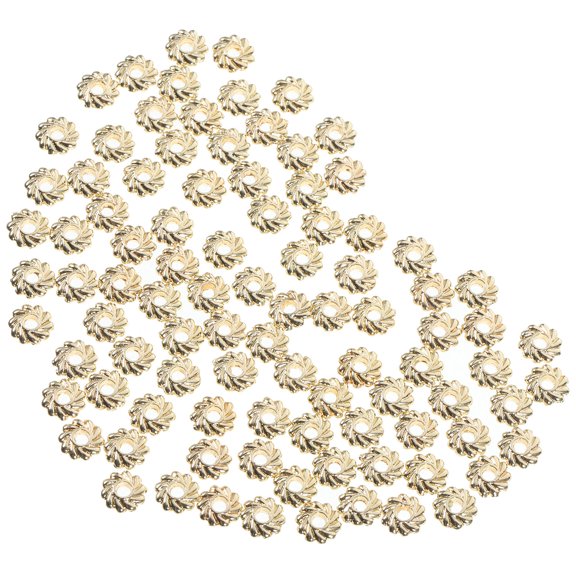 MLINS 100 Pcs Spaced Threading Bulk Beads Beaded Spacer