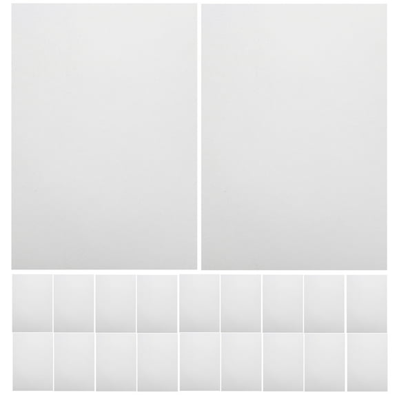 MLINS 100 Sheets Coloring Drawing Paper Pad Engineering Child White