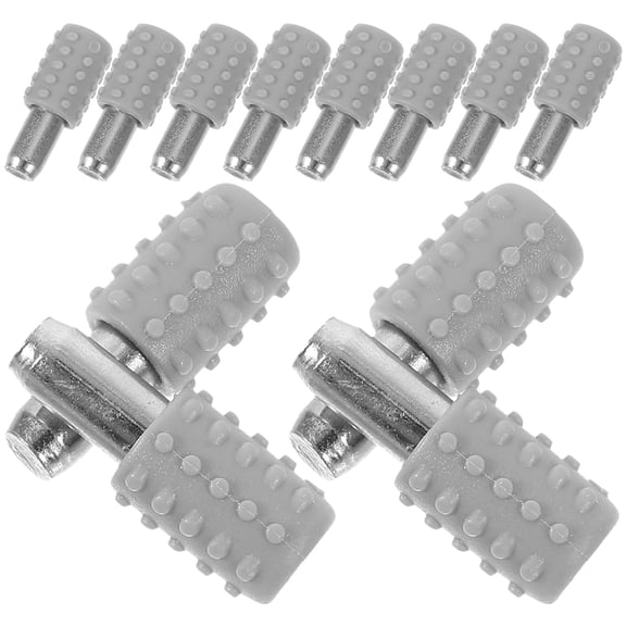 MLINS 100 pcs Shelf Holder Plastic Shelf Support Pegs Furniture Shelf Pin for Cabinet