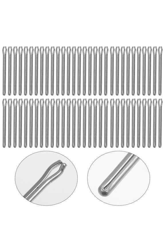 1000 Pcs Stainless Strap Cotter Pin Watch Band Pins Link Repair Silver