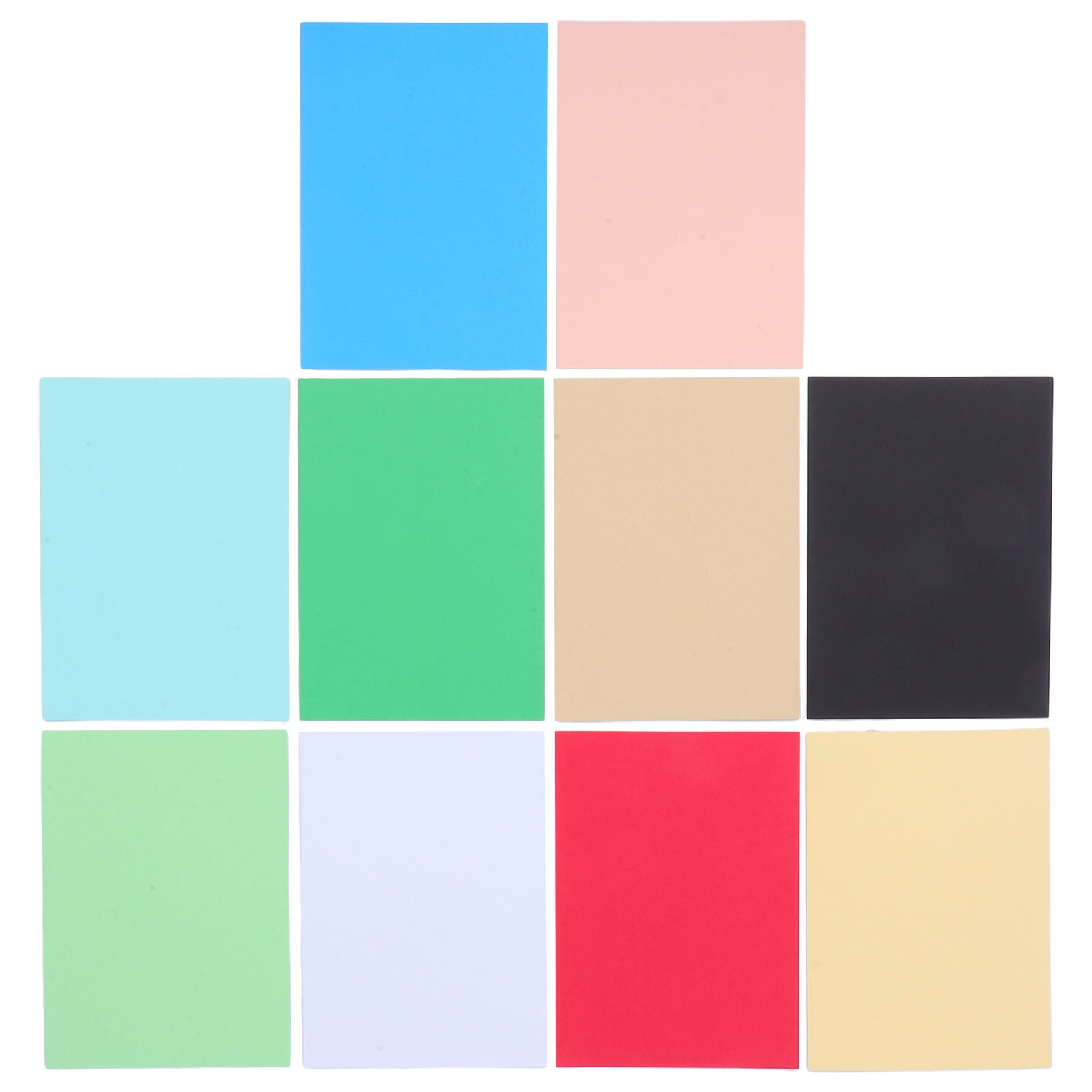 MLINS 100pcs A4 Binding Covers Colorful Crafting Papers Art Supplies For Adults And Students Report Covers Paper Binding Materials Card Paper For Card Making