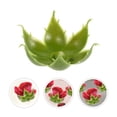 thumbnail image 1 of MLINS 100pcs Artificial Rose Calyxes Plastic Flower Sepals Realistic Flower Sepals for DIY Projects Wedding Decorations and Home Decor, 1 of 8