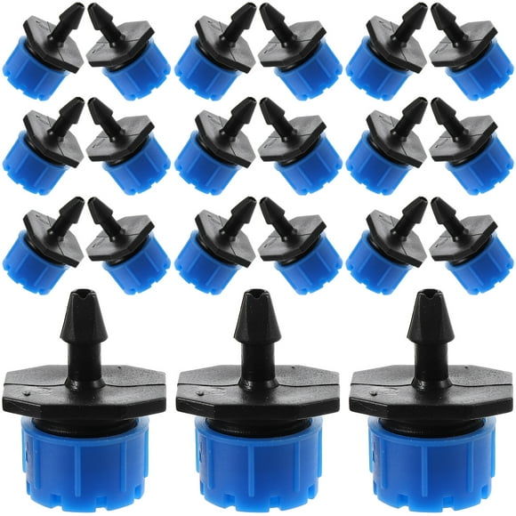 MLINS 100pcs Lawn Irrigation Dripper Emitters Outdoor Drippers Gardening Drip Irrigation System
