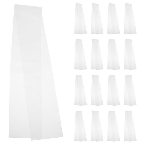 MLINS 100pcs Long Fish Transport Bags Clear Leakproof Fish Packaging Transport Containers Sealed Fish Bags for Fish Shipping