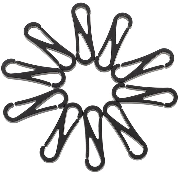 MLINS 100pcs Mask DIY Hook Mask Hanging Rope DIY Hook Gourd Hook Hanging Buckles