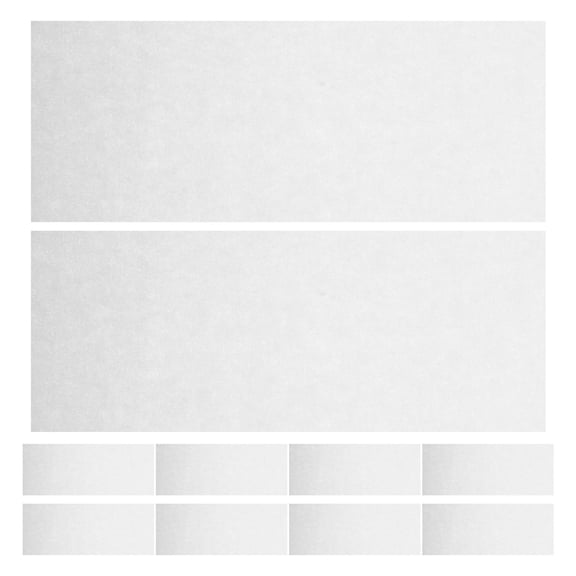 MLINS 100pcs Palette Paper for Acrylic Painting Refill Pack Pallet Paper for Stay Wet Palette for Painting Miniatures Model White