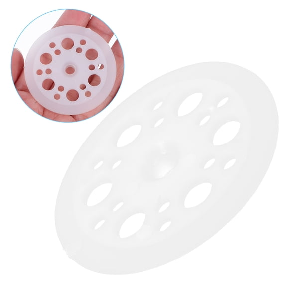 MLINS 100pcs Plastic Washer Nail Fastening Washer Fastening Foam Board Washer Flat Washer Load Washer for Ceiling Wall Installation