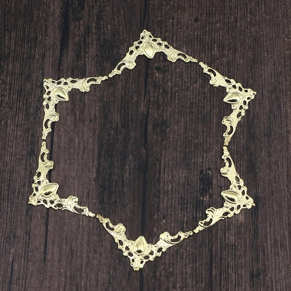 MLINS  105 Pcs Album Corner Decorative Cover Metal Protector Protectors Jewelry