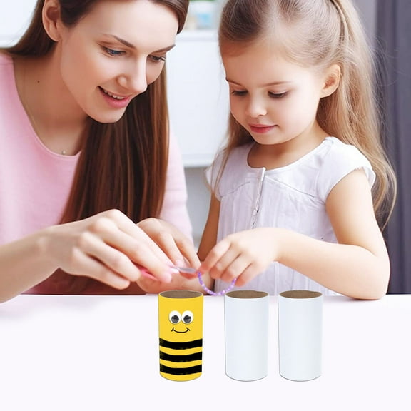 DINHEAROM Paper Tubes For Crafts Children 10Pcs 4x2x2in