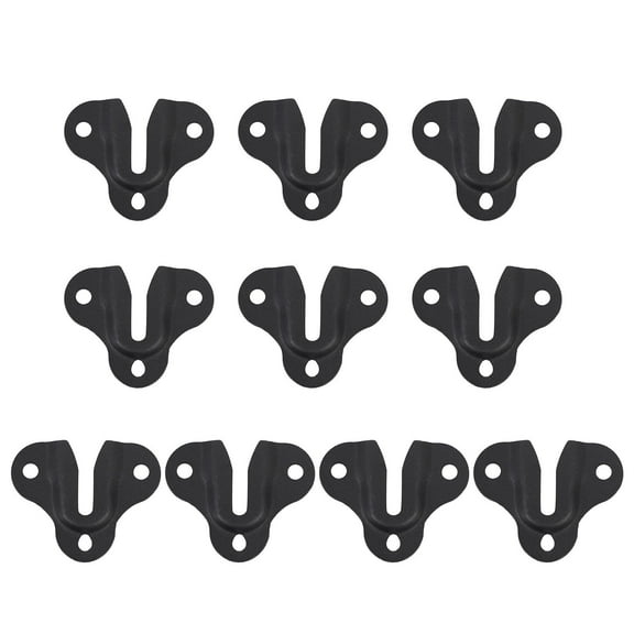 MLINS 10Pcs Photo Frame Hanging Brackets Mounting Brackets Flush Mount Bracket Wall Picture Hangers