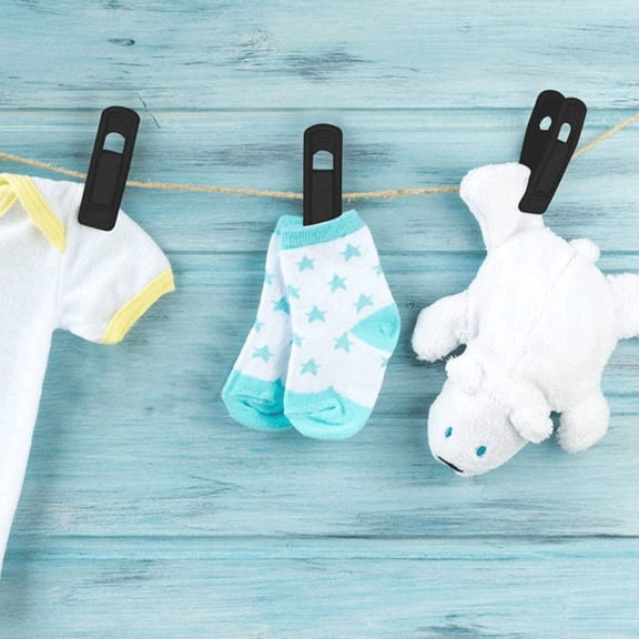 MLINS 10Pcs Velvet Hangers Clips Pants Hangers Velvet Clips Large Opening Clip Strong Flocked Clips for Suit Skirt Pant