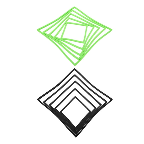 MLINS 10pcs Aquarium Floating Plant Rings Fish Tank Floating Rings Square Betta Fish Tank Feeding Ring Aquarium Accessories Floating Circle