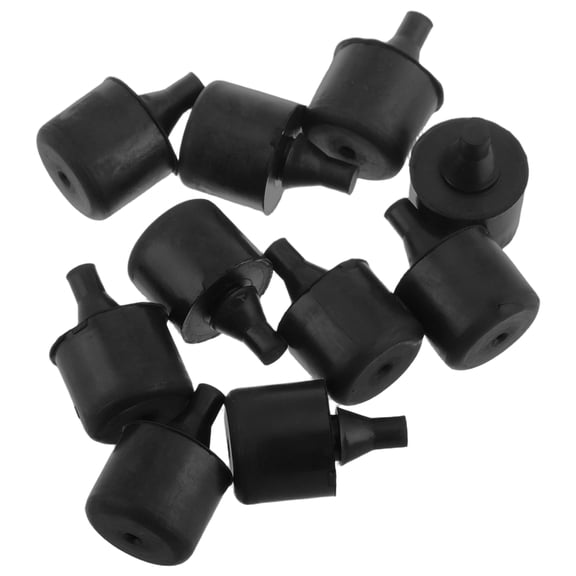 MLINS Car Bumper Guard Engine Cover Rubber Grommets Black Color Complete Set for Car Versatile Application Easy Installation