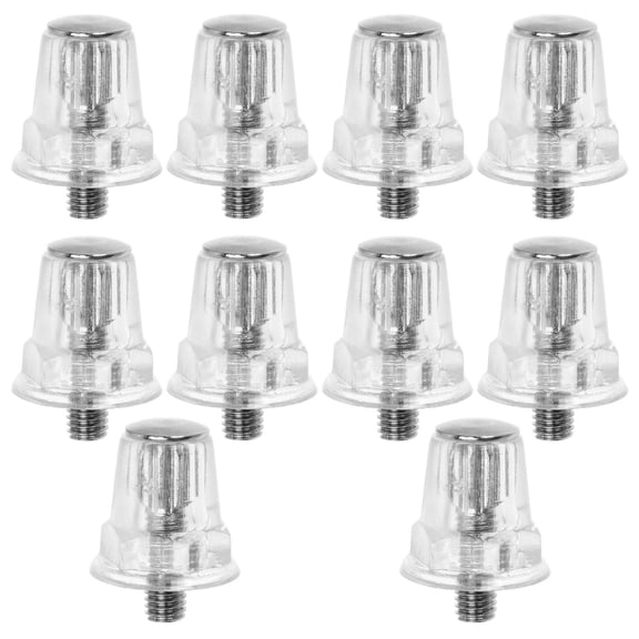 MLINS 10pcs Metal Studs For Soccer Shoes Sports Shoes Spikes Football Shoe Cleats Running Shoes Nails Track Spikes Women Outdoor Sprinting Supplies