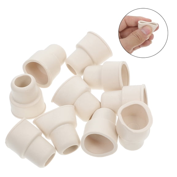 YUYUETIME 10pcs Rubber End Caps Wine Bottle Corks Preventing Leakage