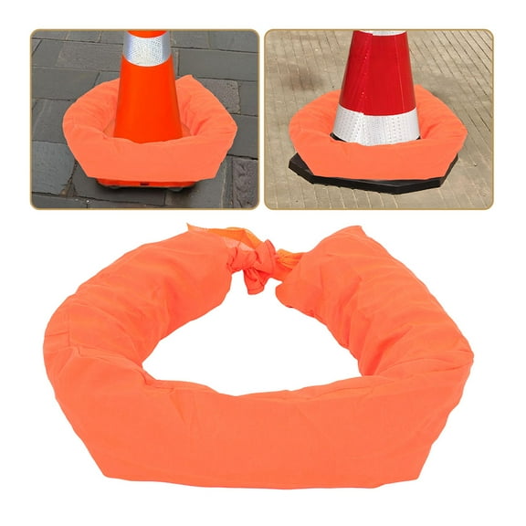 MLINS 10pcs Traffic Cones Weight Bags Traffic Safety Cones Sandbags Street Cone Sand Bags Road Parking Cones Weighted Bags