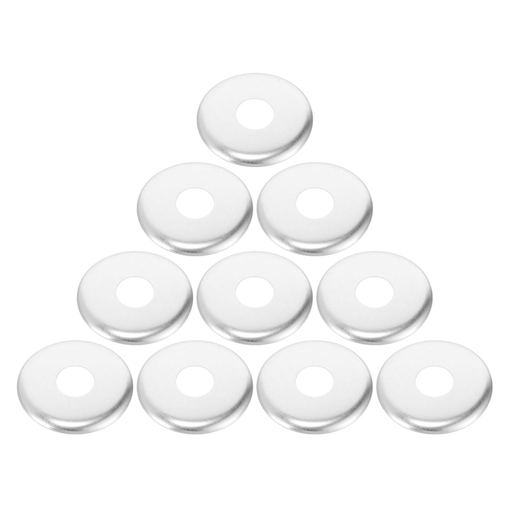 MLINS 10pcs Wall Split Flange Stainless Steel Split Plate Self Adhesive ...