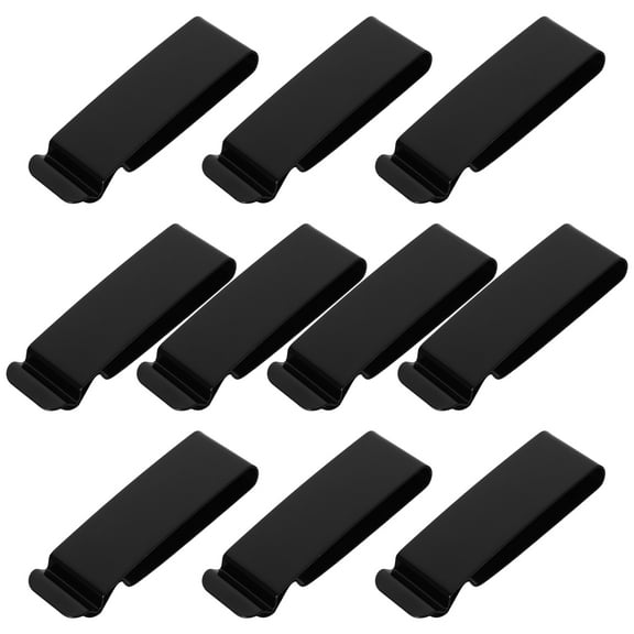 MLINS 10pcs Wallet Key Ring Chain Clip Belt Clip Clasp Spring Buckle Metal Camping Belt Clip Ideal For Travel And Everyday Use