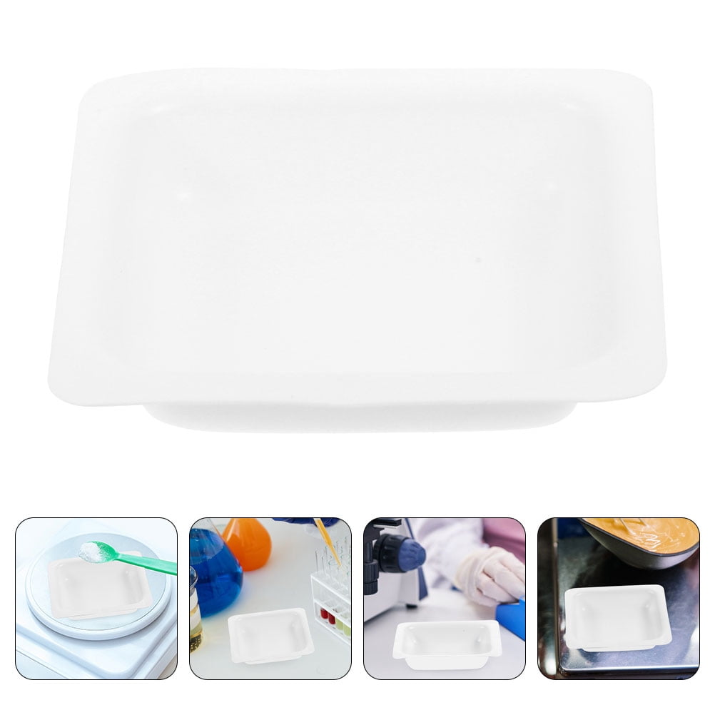 MLINS 10pcs Weigh Boats Square Plastic Trays for Scale Powder Epoxy ...