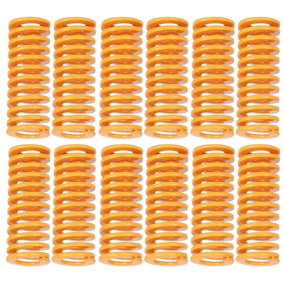 MLINS 12 Pcs Die Spring Small Springs Assortment 3d Printer Sprung Orange