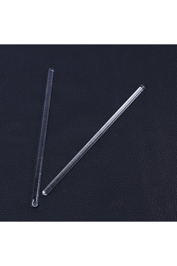 12 Pcs Glass Buret Mixer Laboratory Transparent Tools Stir F