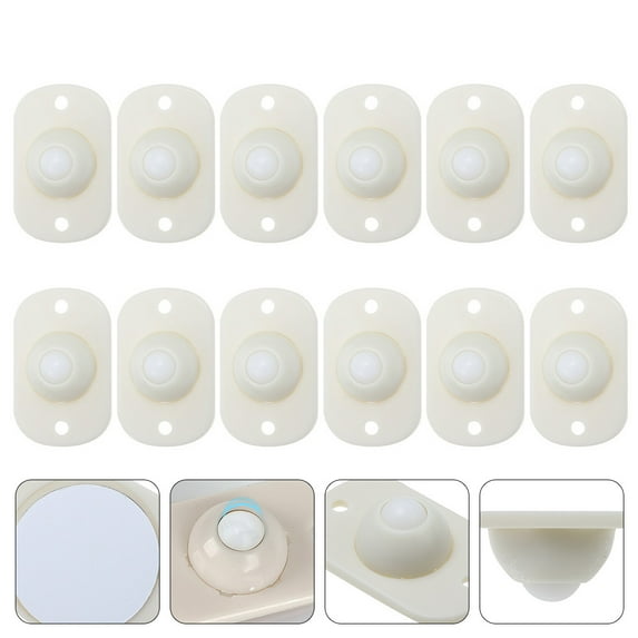 MLINS 12 Pcs Universal Wheel Moving Pedestal Practical Casters Shopping