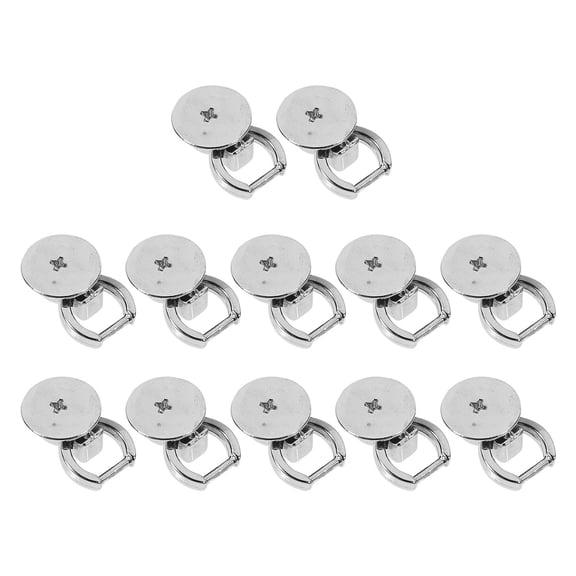 MLINS  12 Pcs Luggage Ring Bag Buckle Accessories Buttons Snap Clasp Buckles