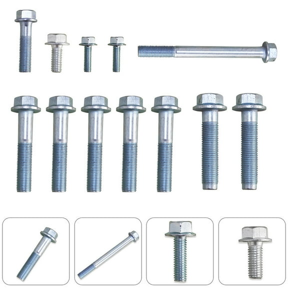 MLINS 12 Pcs Motor Stand Bolts Engine Exquisite Craftsmanship