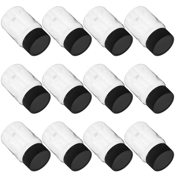FELTECHELECTR Tiny Containers with Lids Transparent 12Pcs 2.75X1.57X1.38in