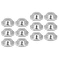thumbnail image 1 of MLINS 12 Pcs Stainless Steel Railing Post Base Covers Practical Railing Brackets Bases, 1 of 8