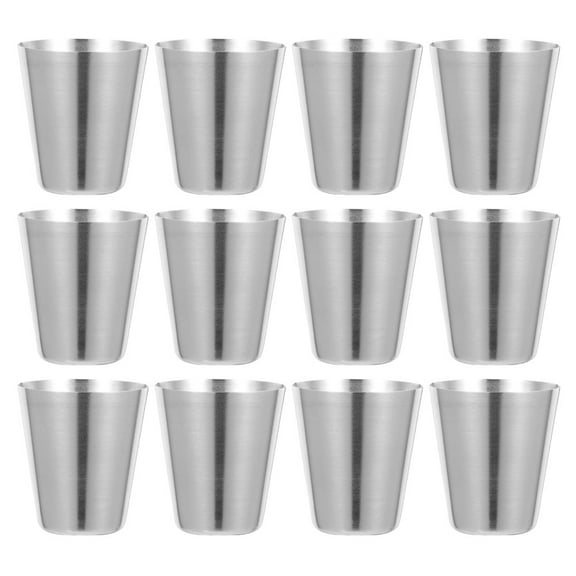 MLINS 12 Pcs Teapot Spout Stainless Steel Cover Protectors Net Coffee Mug Topper Travel Silver