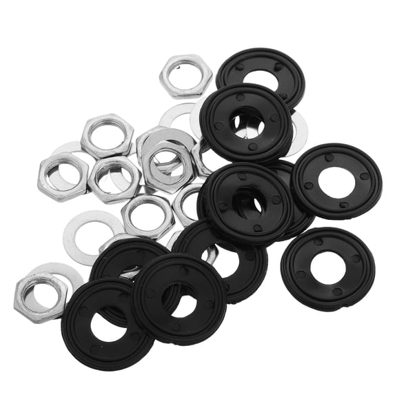 MLINS 12 Sets Watch Accessories Setter Kit Nut Wall Clock Silver Pins