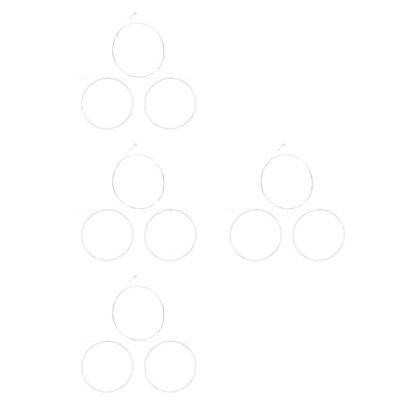 MLINS 12 pcs  Balalaika Strings Balalaika Strings Replacement Balalaika String Accessories