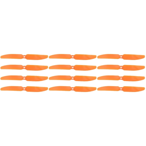 MLINS 12 pcs EP5030 Direct Drive 5x3" Propeller Props for RC Airplane Aircraft (Orange)