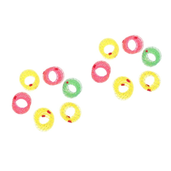 MLINS 12 pcs Funny Cat Spring Toys Kitten Coil Spiral Springs Toys Cat Scratching Toys