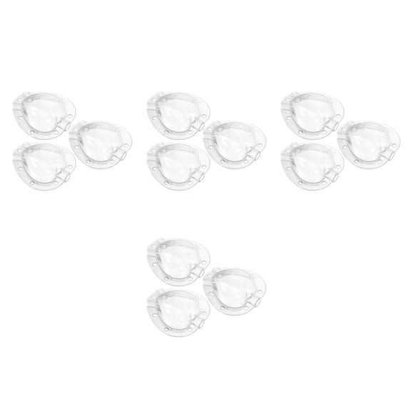 MLINS 12 pcs  Heart Shape Strawberry Mold Reusable Garden Fruit Forming Tool Transparent Mold for Shaping Strawberries Tomatoes Other Vegetables