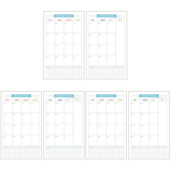 MLINS 120 Sheets A5 Size 6-Hole Paper Refills For Notebook Planner Journal Dairy