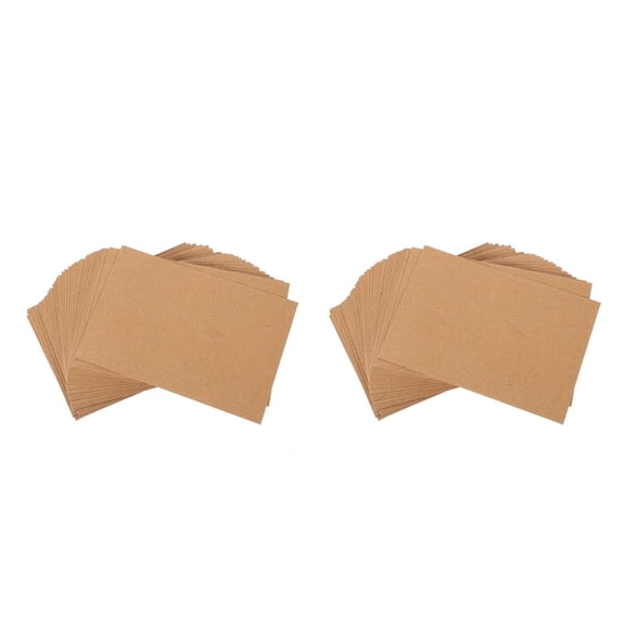 DINHEAROM Printable Kraft Envelopes Light Brown for Greeting Cards 120Pcs