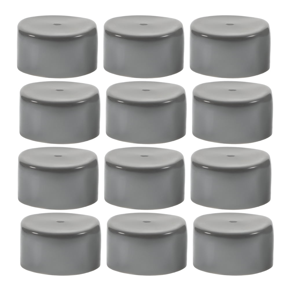2PCS 1.98" Trailer Hub Dust Caps – Heavy Duty Grease Covers With Rubber Plugs For Dexter EZ Lube Axles
