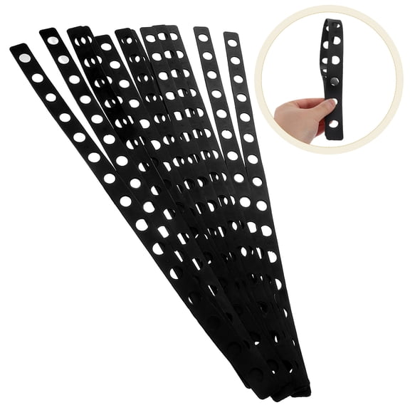 MLINS 12pcs Clothes Hanger Connector Strips for Closet Organizer, Garment Display Hanger Strips for Clothing Store and Home Use