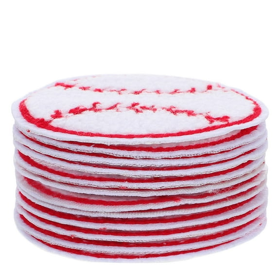 MLINS 12pcs Iron On Hat Patches Embroidery Baseball Patches for Clothes Baseball Applique for Jackets Bags Hats Decorative Repair
