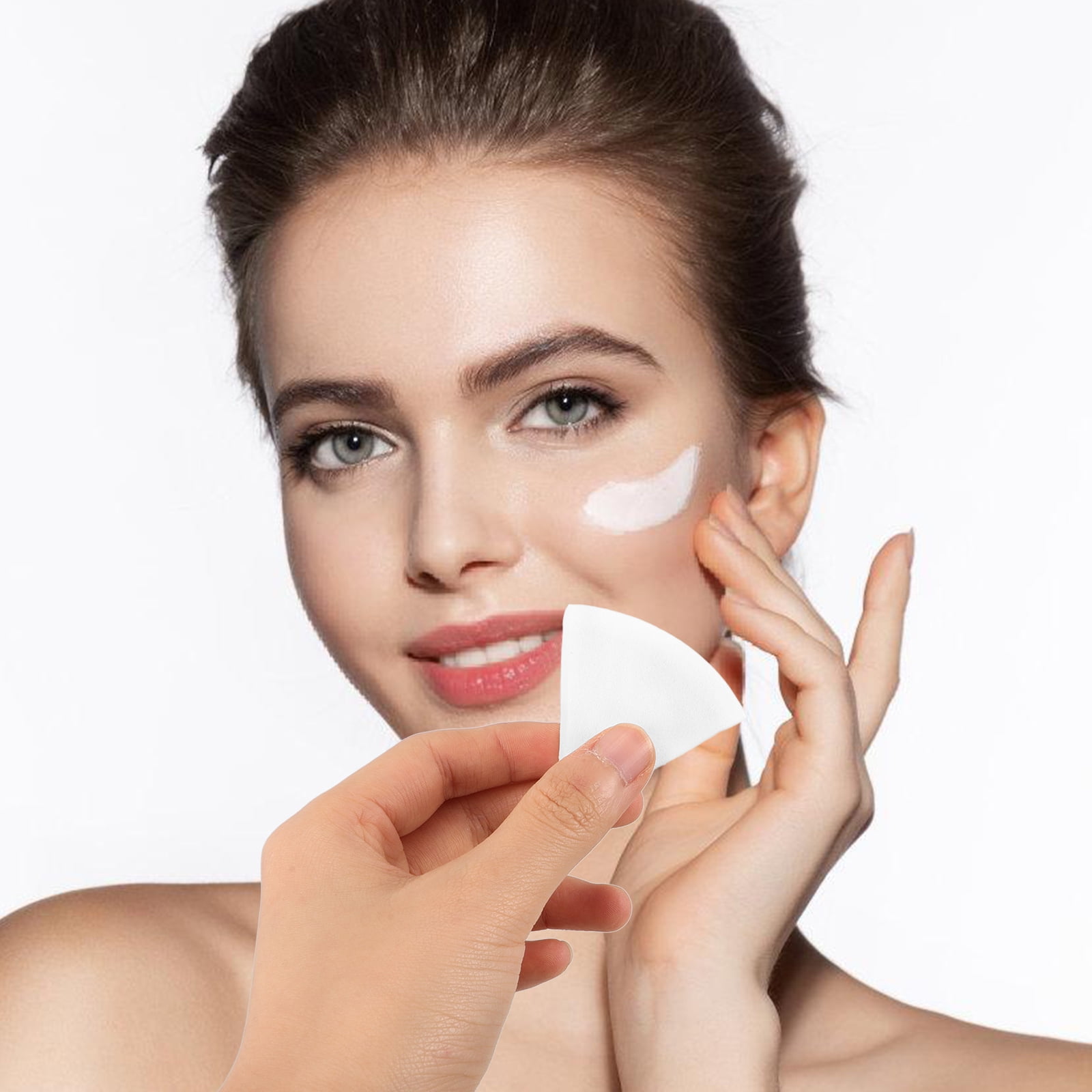 MLINS 12pcs Makeup Wedges Face Puff for Powder Foundation Small Triangle Loose
