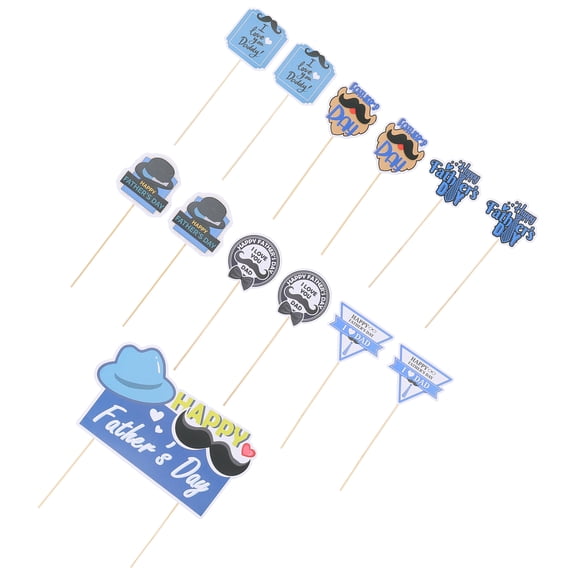 FELTECHELECTR Cake Decoration Paper 13Pcs 7.5X4.5In